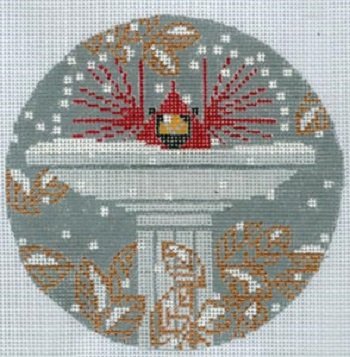 MCCH312 BRRRD BATH ORNAMENT by Charley Harper