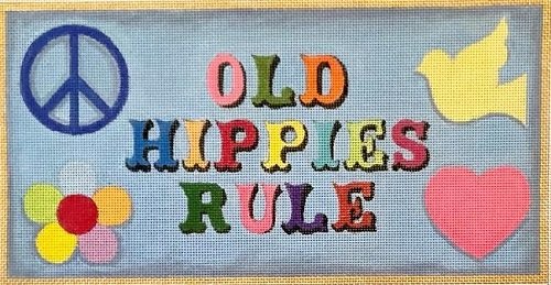 RCHO1810A OLD HIPPIES RULE by Ray Crawford