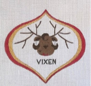 RCHO1829-VIXEN REINDEER ORNAMENT by Ray Crawford