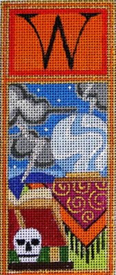 HALLOWEEN W by Ray Crawford STITCH GUIDE-RCHW100sg