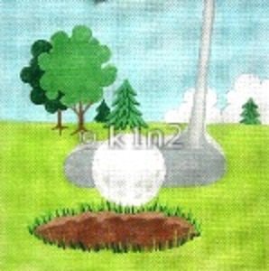 JNP5-Golf Putt by Jane Nichols