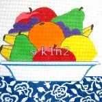 JS080-BOWL OF FRUIT by Jean Smith