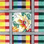 Large Floral Plaid by Judi & Co.-JUDFP33