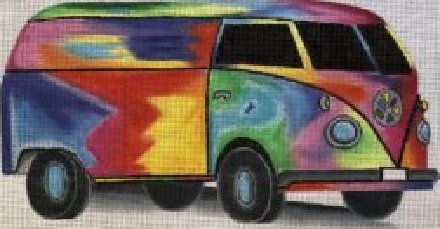 60's HIPPIE VAN by Judi and Co. JUVN268