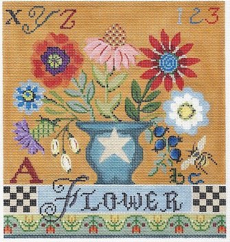 AUTUMM FLORAL STITCH GUIDE and EMBELLISHMENT KIT by Kelly Clark KCA 49-18sg 