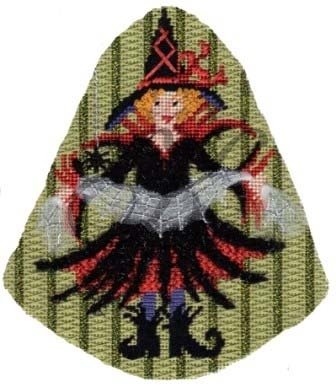 KCNKAH13-Alexis Arachnoid Witch on a Stick by Kelly Clark