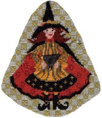 KCNKAH14-Cruela Crow About Witch on a Stick by Kelly Clark