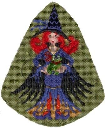KCNKAH17-Amelia Amphibia Witch on a Stick by Kelly Clark