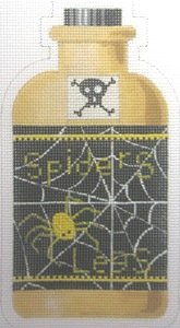 KH320-HALLOWEEN SPIDER LEGS BOTTLE by Kirk and Hamilton
