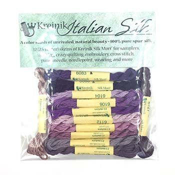 KREINIK PURPLE ITALIAN SILK COLLECTION