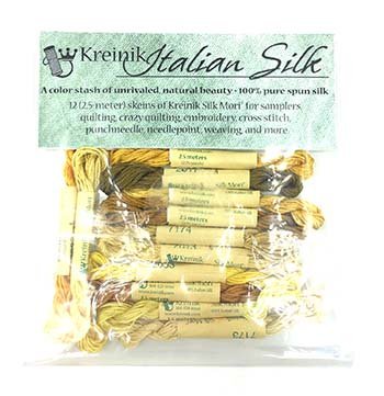 KREINIK YELLOW ITALIAN SILK COLLECTION