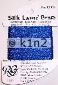 99 CLASSIC BLUE SILK LAME BRAID