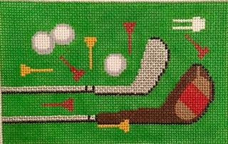 LEEBD58 GOLF INSERT by Lee's Needlearts