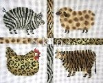 LEEBF16-Safari Farm Animals by Lee's Needlearts