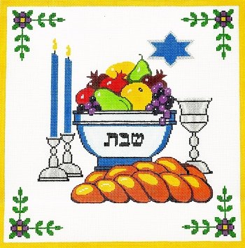 LeeJ172CC-CLASSIC CHALLAH COVER by Lee's Needlearts