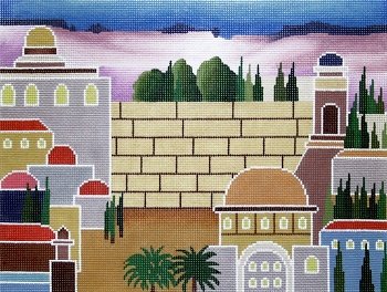 LEEJ207T-JERUSALEM WALL TALLIS by Rebecca Shore