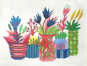 FLOWER POTS by Lee's Needlearts  Stitch Guide LEEWH1357sg