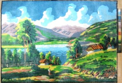 LEV179-Countryside Farm Scene