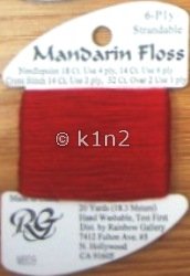 M809 Ruby Red Mandarin Floss