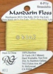 M813 Yellow Mandarin Floss
