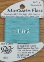 M831 Light Aqua Mandarin Floss