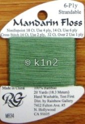 M834 Light Pistachio Mandarin Floss