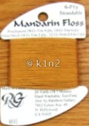 M843 Dark Straw Mandarin Floss