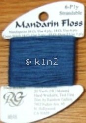 M848 Dark Antique Blue Mandarin Floss