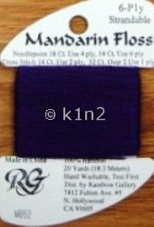 M852 Dark Violet Mandarin Floss-