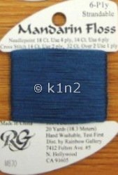 M870 Very Dk Antique Blue Mandarin Floss