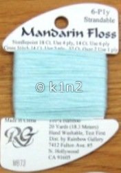 M873 Pale Aqua Mandarin Floss