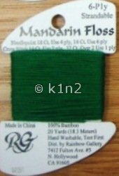 M881 Dark Christmas Green Mandarin Floss