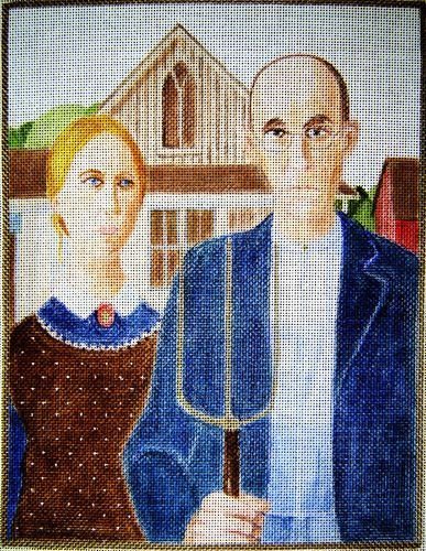 M99-G.Wood American Gothic