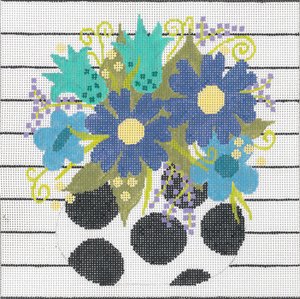 PETITE POT #2 by Machelle Somerville MAS094 STITCH GUIDE ONLY