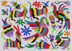 MCLP233 RAINBOW PHOENIX MOTIF by The Meredith Collection
