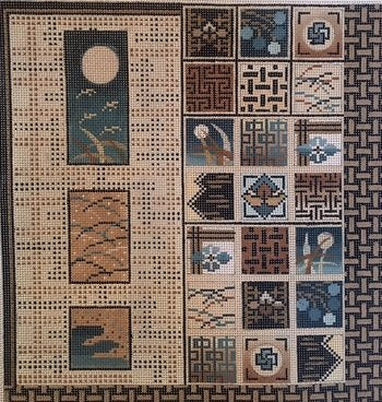 MIN2369B-ASIAN IN BLUE by Mindy
