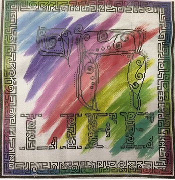 MIN2391 LIFE CHAI by Mindy Needlepoint