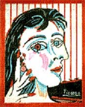 MN0147-PICASSO PORTRAIT OF DORA MAAR by Magic Needle