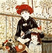MN0168-RENOIR TWO SISTERS ON THE TERRACE by Magic Needle