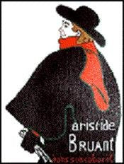 MN0236-LAUTREC ARTISTIDE BRUANT by Magic Needle