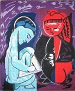 MN0237-PICASSO TWO CHILDREN by Magic Needle