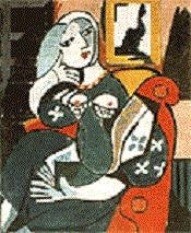 MN0391-PICASSO SEATED WOMAN by Magic Needle