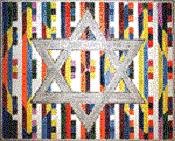 MN0862ta-SILVER STAR OF DIAMONDS TALLIS BAG by Magic Needle
