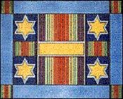 MN0905ta-FOUR STARS IN COLOR TALLIS BAG by Magic Needle