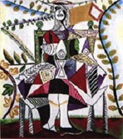 MN1082-PICASSO WOMAN IN GARDEN by Magic Needle