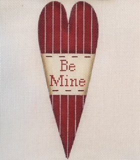 MS1901D BE MINE - LONG HEART by Melissa Shirley Designs