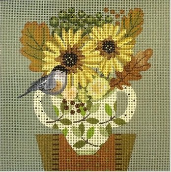 MS2006B CHICKADEE FALL CUP  by Melissa Shirley Designs