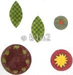 CLEARANCE C-MS754a Holly Posie Corsage by Melissa Shirley Designs