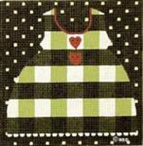 BLACK AND WHITE BABY DRESS by Melissa Shirley Designs MS796U Stitch Guide