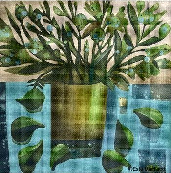 MSEML132 GOLD POT and FIGS by Melissa Shirley Designs
